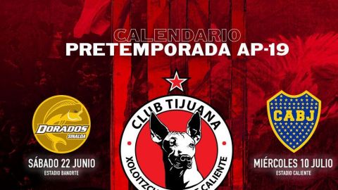 Pretemporada xoloitzcuintle -para el Apertura 2019