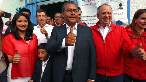 Participamos con dignidad y lealtad en Puebla, dice candidato del PRI