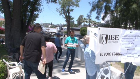 Jornada electoral tranquila en Tecate, gana abstencionismo una vez más