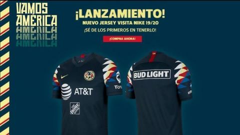 América presenta su uniforme de visitante para la temporada 2019-2020