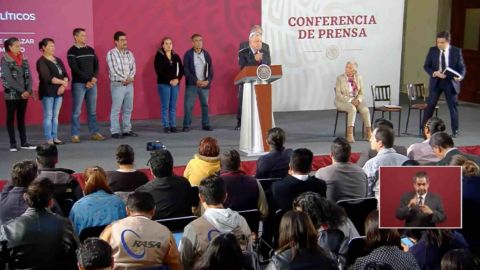 Presentan a 6 defensores de recursos naturales liberados de prisión