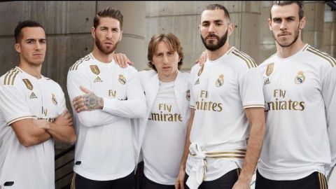 Real Madrid presenta uniforme ''de oro''