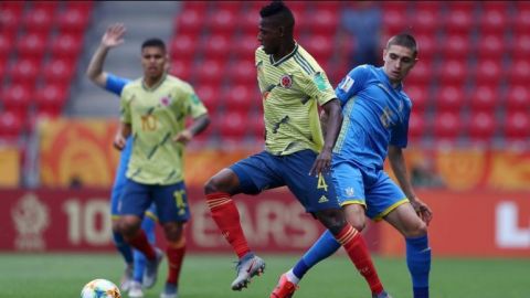 Colombia se estrella en cuartos ante Ucrania en Mundial Sub-20