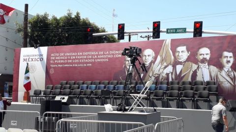 Atiende agenda privada el presidente López Obrador en Tijuana