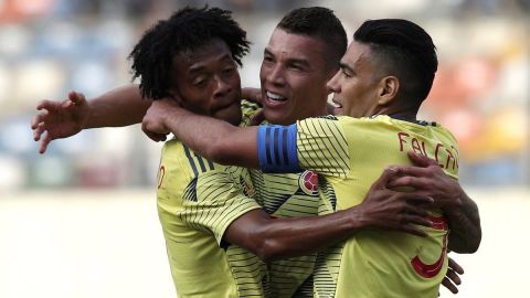 Doblete de Uribe y gol de Zapata dan triunfo a Colombia ante flojo Perú