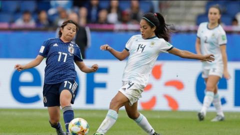 Argentina cosecha su primer punto en un Mundial femenino