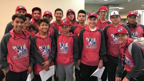 Peloteritos de Tijuana viajan a Boston tras ganar MLB Cup