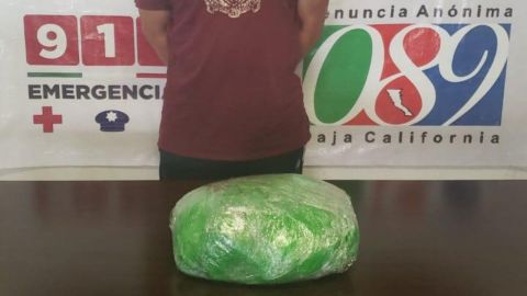 Decomisan más de cinco kilos de metanfetamina en Tijuana