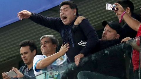 Maradona arremete contra Argentina tras la derrota ante Colombia