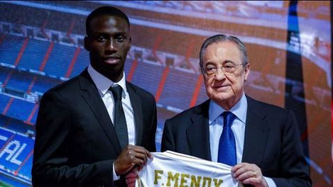 Ferland Mendy se siente ''honrado'' de estar en el Real Madrid