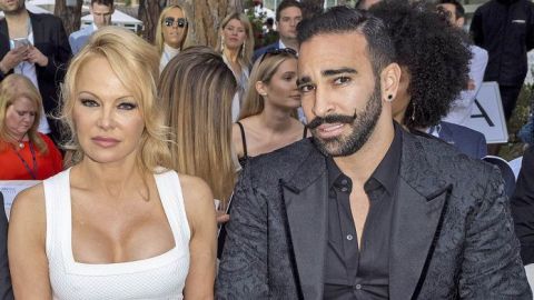 Pamela Anderson rompe con el futbolista francés Rami y le acusa de infidelidad