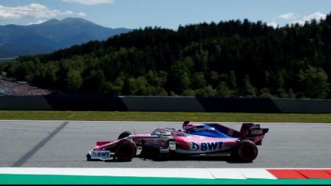 ''Checo'' Pérez espera sumar puntos en el Gran Premio de Austria