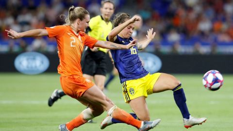 Holanda pasa a la final por imperativo de su '14' Jackie Groenen