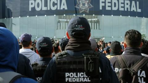 Policías federales convocan a paro nacional para mañana jueves