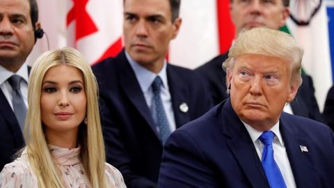 Trump defiende a Ivanka y dice que los líderes extranjeros "la aman"