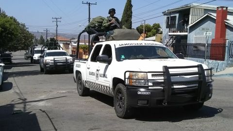 Llegó este fin de semana la Guardia Nacional a Tijuana, en cuatro unidades