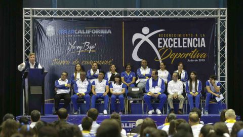 Reconocen al talento deportivo de Baja California