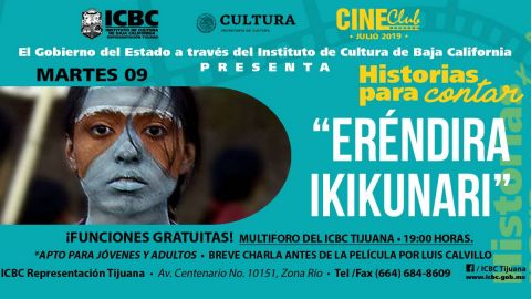 Proyectarán gratis película de Eréndida Ikikunari