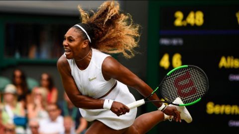 Serena Williams alcanza su decimosegunda final en Wimbledon
