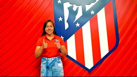Charlyn Corral, nueva jugadora del Atlético de Madrid