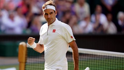 Federer bate a Nadal por 3ª vez en Wimbledon y logra la final contra Djokovic