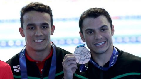 Yahel Castillo y Juan Celaya logran bronce en Mundial de Clavados