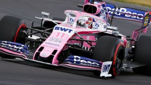 "Checo" Pérez lamenta "mala suerte" en GP de Gran Bretaña