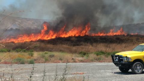 Se duplican incendios en la Zona Este de Tijuana