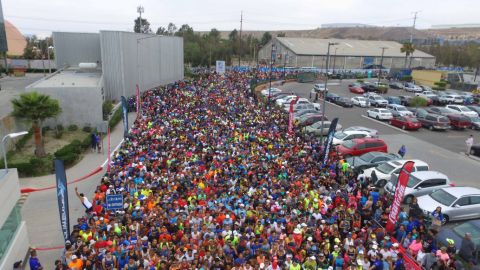 Copiosa asistencia al XXV Medio Maratón Internacional Tijuana-Aries 2019