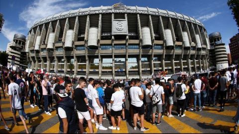 Descartan cambiar nombre del estadio del Real Madrid