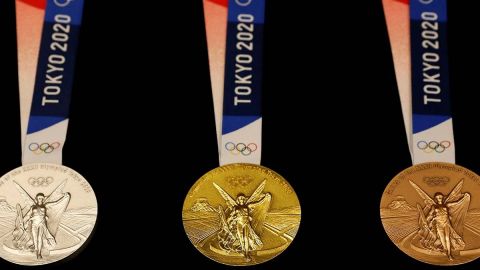 Así son las medallas para Tokio 2020
