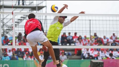 México se queda con la plata en voleibol de playa en Panamericanos