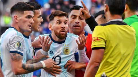 Lionel Messi, suspendido por tres meses por la Conmebol