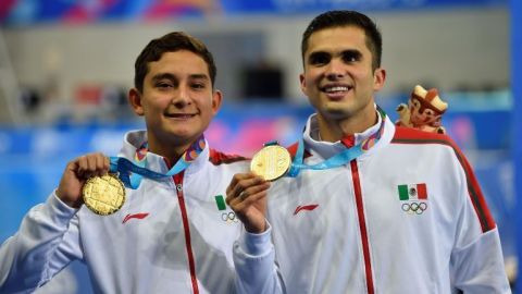 Iván García y Kevin Berlín ganan el oro en plataforma 10 m sincronizado
