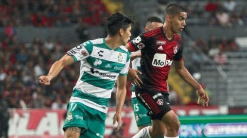 Atlas pierde el duelo de hermanos ante Santos