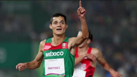 Fernando Martínez gana el oro en prueba de los cinco mil metros