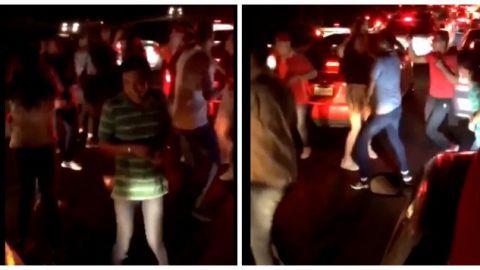 Automovilistas aprovechan tráfico de Guadalajara para bailar