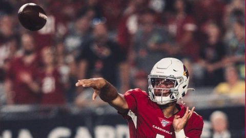 Cardinals ganan en el debut de NFL de Kyler Murray