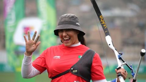 Alejandra Valencia lanza flechas de oro en Lima