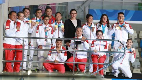 AMLO destaca récord mexicano de medallas de oro en Panamericanos
