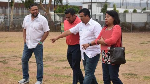 Realizan recorrido por instalaciones deportivas