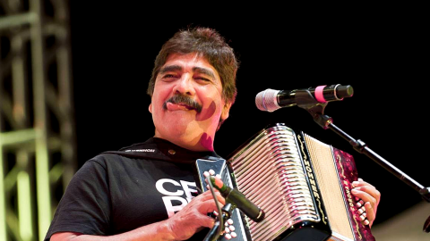 García Márquez bailó al ritmo de Celso Piña
