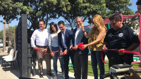 Inauguran micro parque en colonia Federal