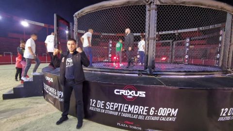 Presentan Crixus MMA en Tijuana