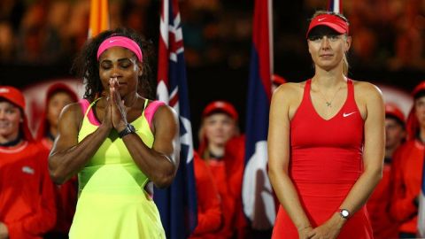 Serena y Sharapova chocarán en la primera ronda del US Open