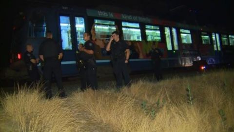 Descarrila tren en Sacramento, 27 lesionados