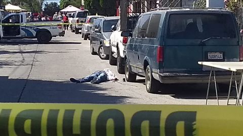 Matan a persona en la Sanchez Taboada