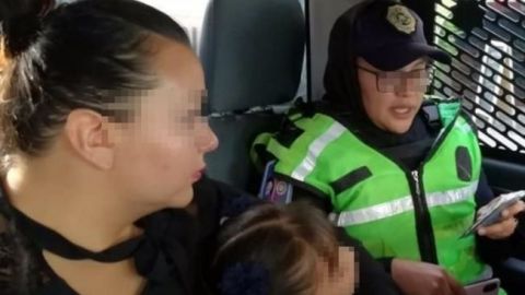 Golpea a su hija en primer día de clases y la detienen en CDMX