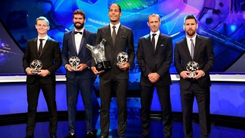 Virgil van Dijk es el Jugador del Año de la UEFA