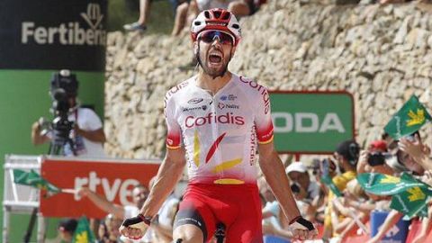 Herrada se lleva la 6ta etapa, Teuns la cima general en la Vuelta